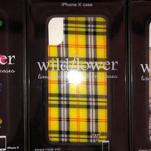 Wildflower iPhone X case